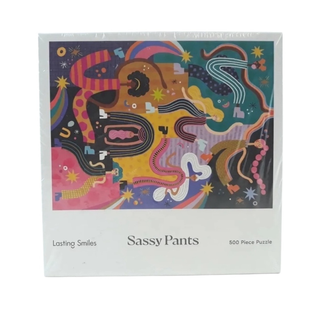 Lasting Smiles 500 pc Puzzle Sassy Pants NEW